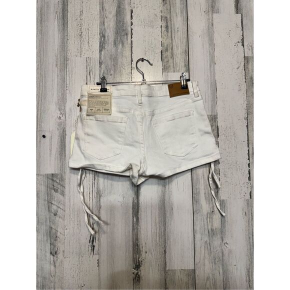 Austin landing white HIGH RISE SHORT - Picture 6 of 8